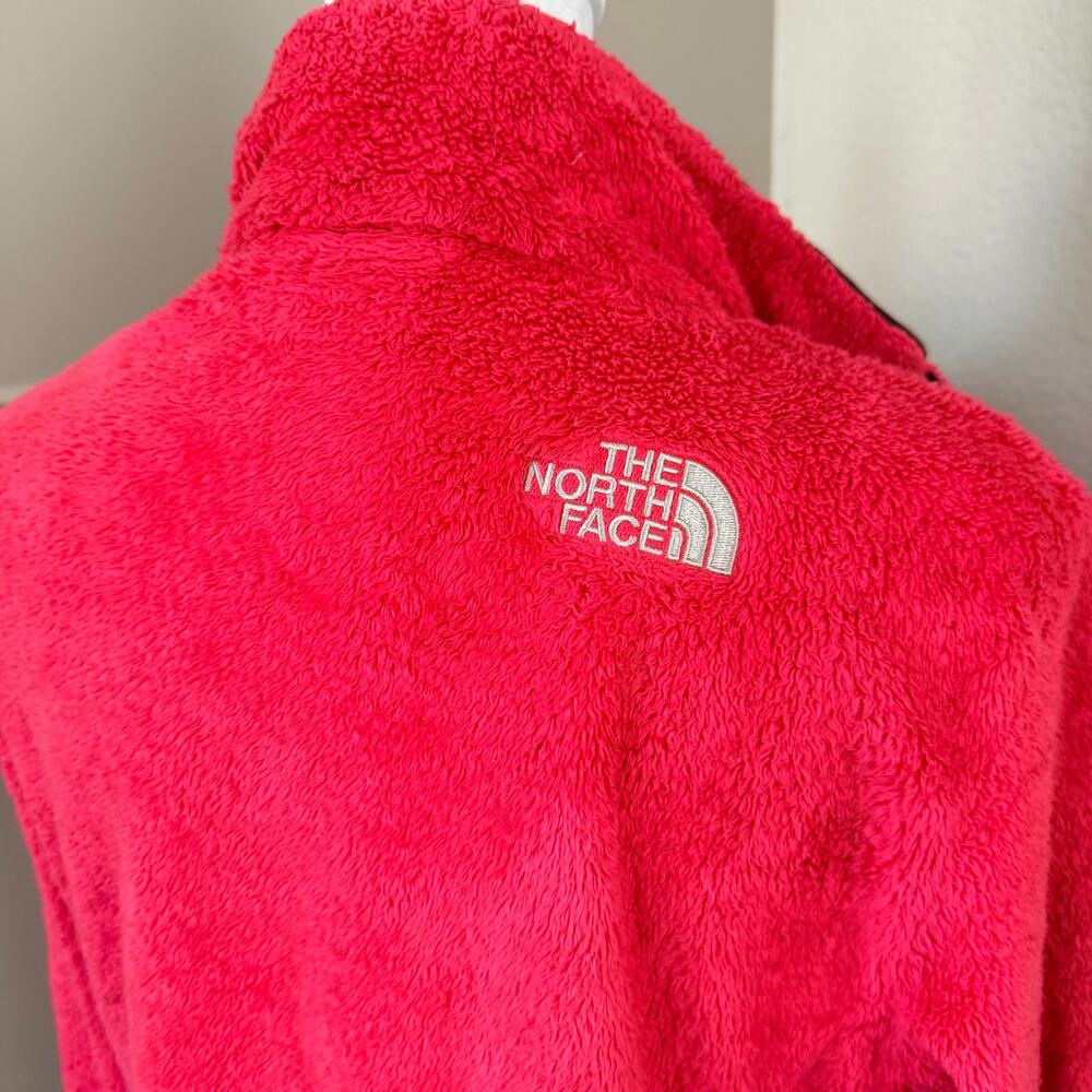 The North Face Womens Osito Jacket Dark Pink Fleece Size M Gorpcore Athleisure - Picture 6 of 10